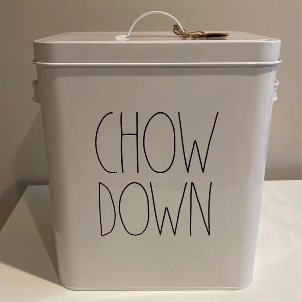 Rae Dunn Chow Dunn tin canister